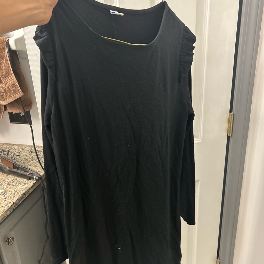 Old Navy Black Knit Dress.